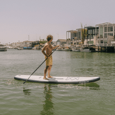 11"6' Inflatable Stand Up Paddle Board - Navy & White | FUNBOY US