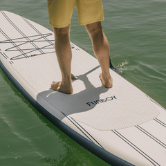 11"6' Inflatable Stand Up Paddle Board - Navy & White | FUNBOY US
