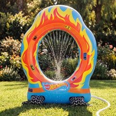 Ring of Fire Outdoor Sprinkler Water Sprinkler for Kids - Hot Wheels | FUNBOY