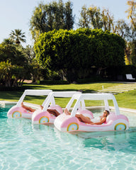 Malibu Barbie™ Golf Cart Pool Float with Shade | FUNBOY Near Me