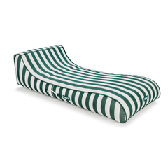 Fabric Covered Pool Float - Green Cabana Sunbed Lounger | FUNBOY Near Me