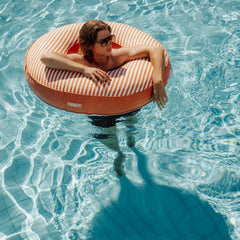 Fabric Covered Tube Float - Orange Stripe | FUNBOY Outlet