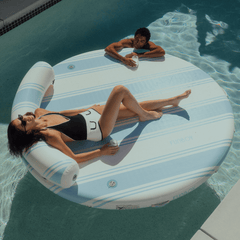 Inflatable Dock & Floating Island - Light Blue | FUNBOY Discount