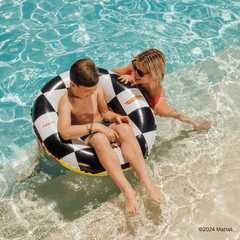 Hot Wheels Kids Checkered Flame Tube Float | FUNBOY For Sale