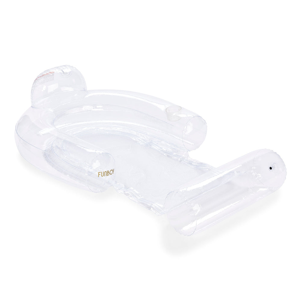 Pool Float Lounger: Clear Mesh Chair Float | FUNBOY US