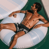 Light Blue Vintage Lux Tube Float | FUNBOY US