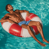 Red Vintage Lux Tube Float | FUNBOY Online