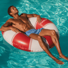 Red Vintage Lux Tube Float | FUNBOY Online