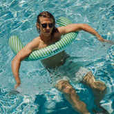 Fabric Covered Pool Noodle - Blue & Green | FUNBOY