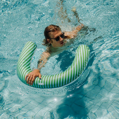 Fabric Covered Pool Noodle - Blue & Green | FUNBOY