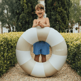 Pool Tubes for Kids: Vintage Kids Tube Float, Tan | FUNBOY Outlet