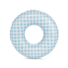 Blue Gingham Kids Tube Float | FUNBOY Discount