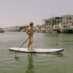 11"6' Inflatable Stand Up Paddle Board - Navy & White | FUNBOY US
