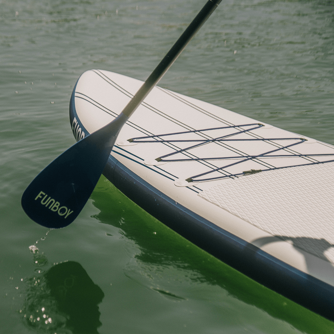 11"6' Inflatable Stand Up Paddle Board - Navy & White | FUNBOY US