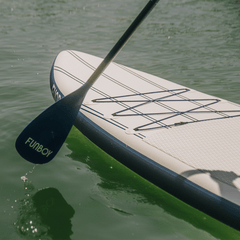 11"6' Inflatable Stand Up Paddle Board - Navy & White | FUNBOY US