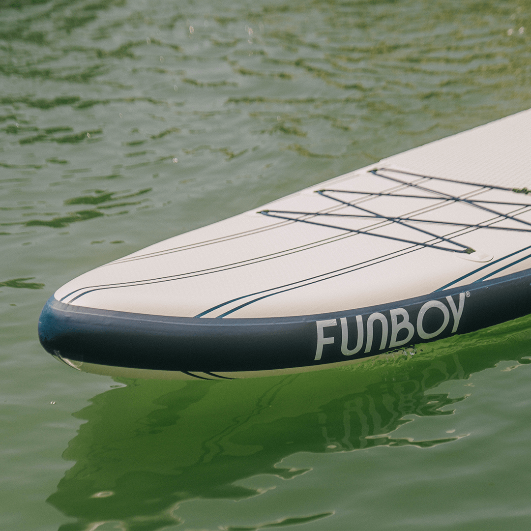 11"6' Inflatable Stand Up Paddle Board - Navy & White | FUNBOY US