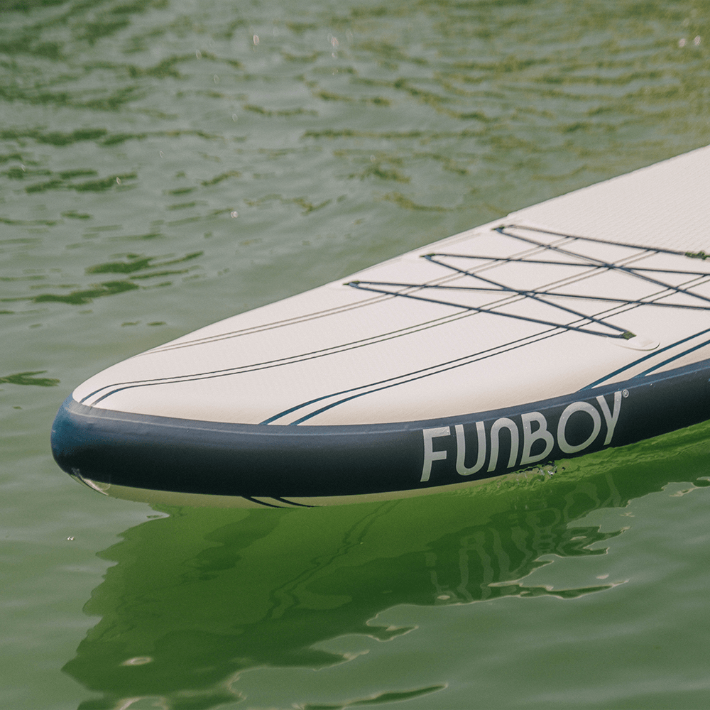 11"6' Inflatable Stand Up Paddle Board - Navy & White | FUNBOY US