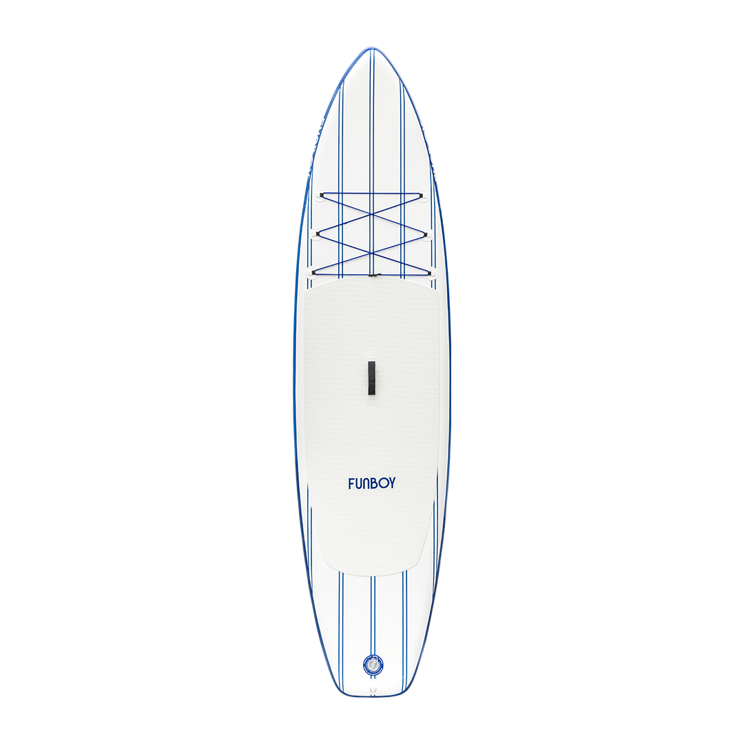 11"6' Inflatable Stand Up Paddle Board - Navy & White | FUNBOY US