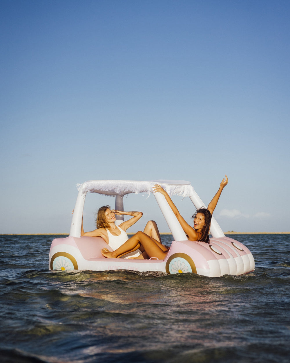 Malibu Barbie™ Golf Cart Pool Float with Shade | FUNBOY Near Me