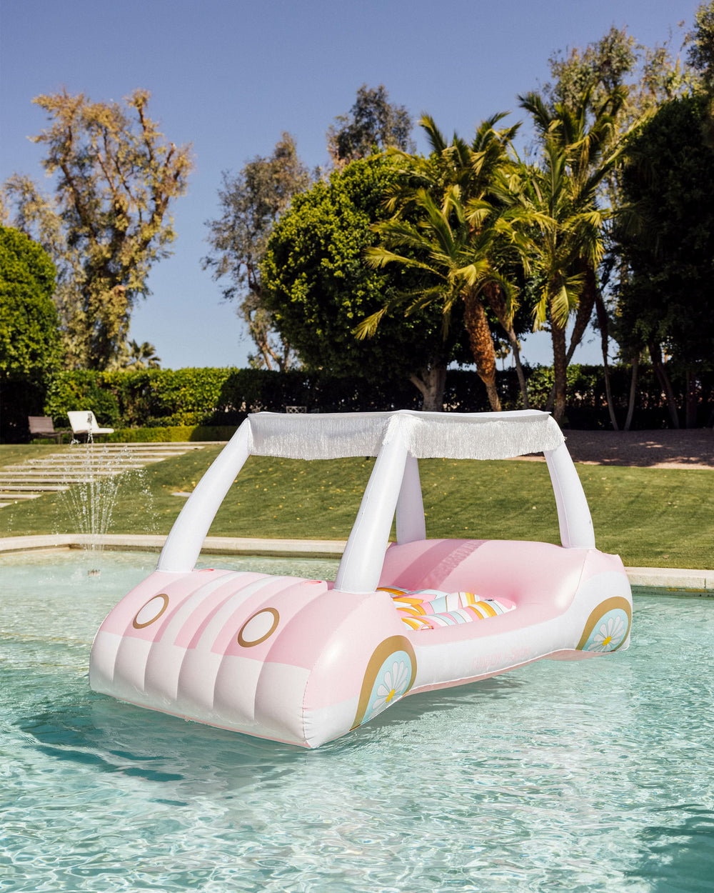 Malibu Barbie™ Golf Cart Pool Float with Shade | FUNBOY Near Me