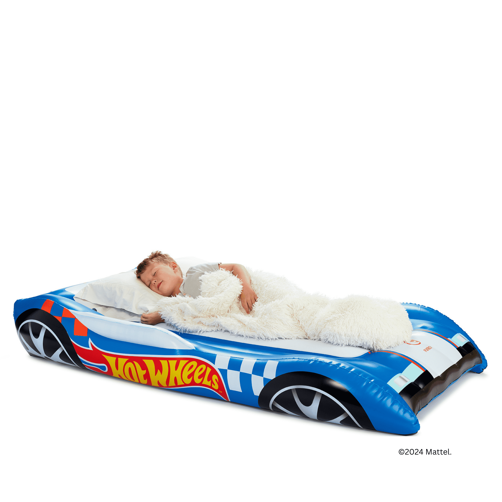 Hot Wheels Kids Air Mattress Sleepover Bed | FUNBOY US