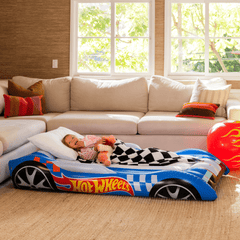 Hot Wheels Kids Air Mattress Sleepover Bed | FUNBOY US