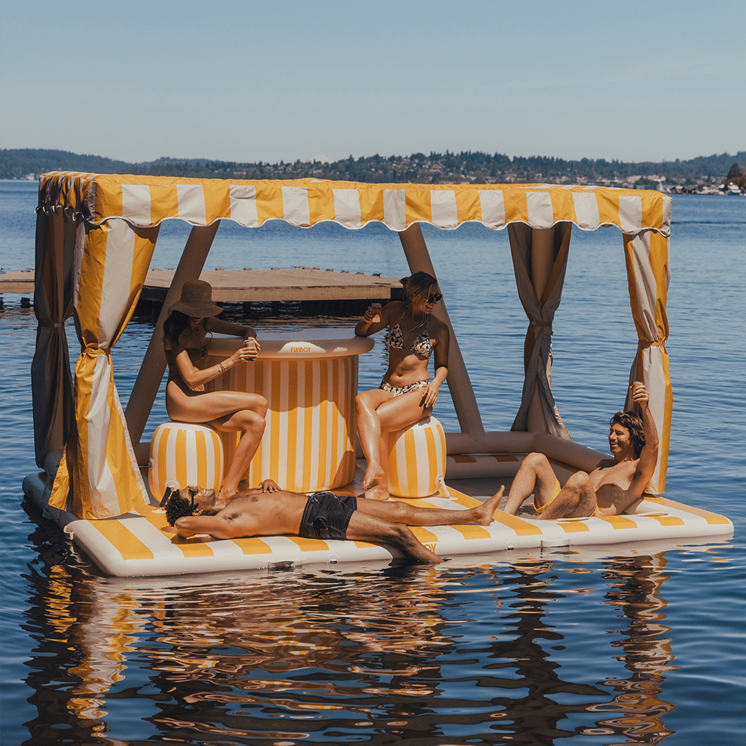 The Almalfi Giant Cabana Island Party Bar | FUNBOY Near Me