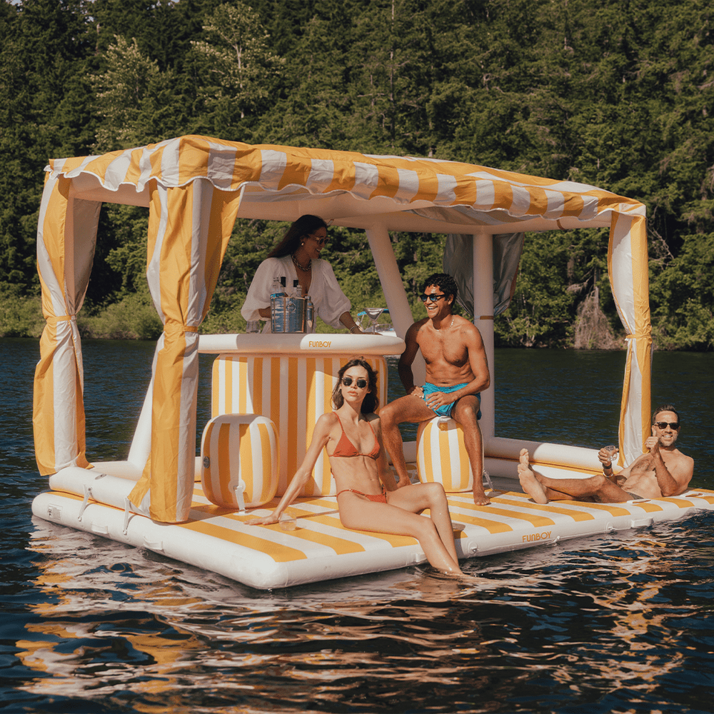 The Almalfi Giant Cabana Island Party Bar | FUNBOY Near Me