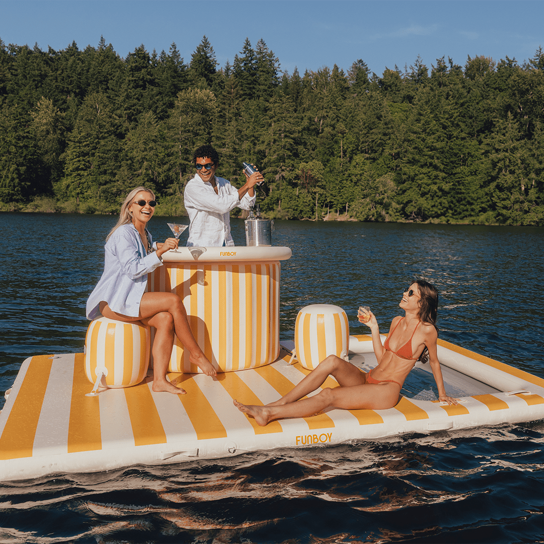 The Almalfi Giant Cabana Island Party Bar | FUNBOY Near Me