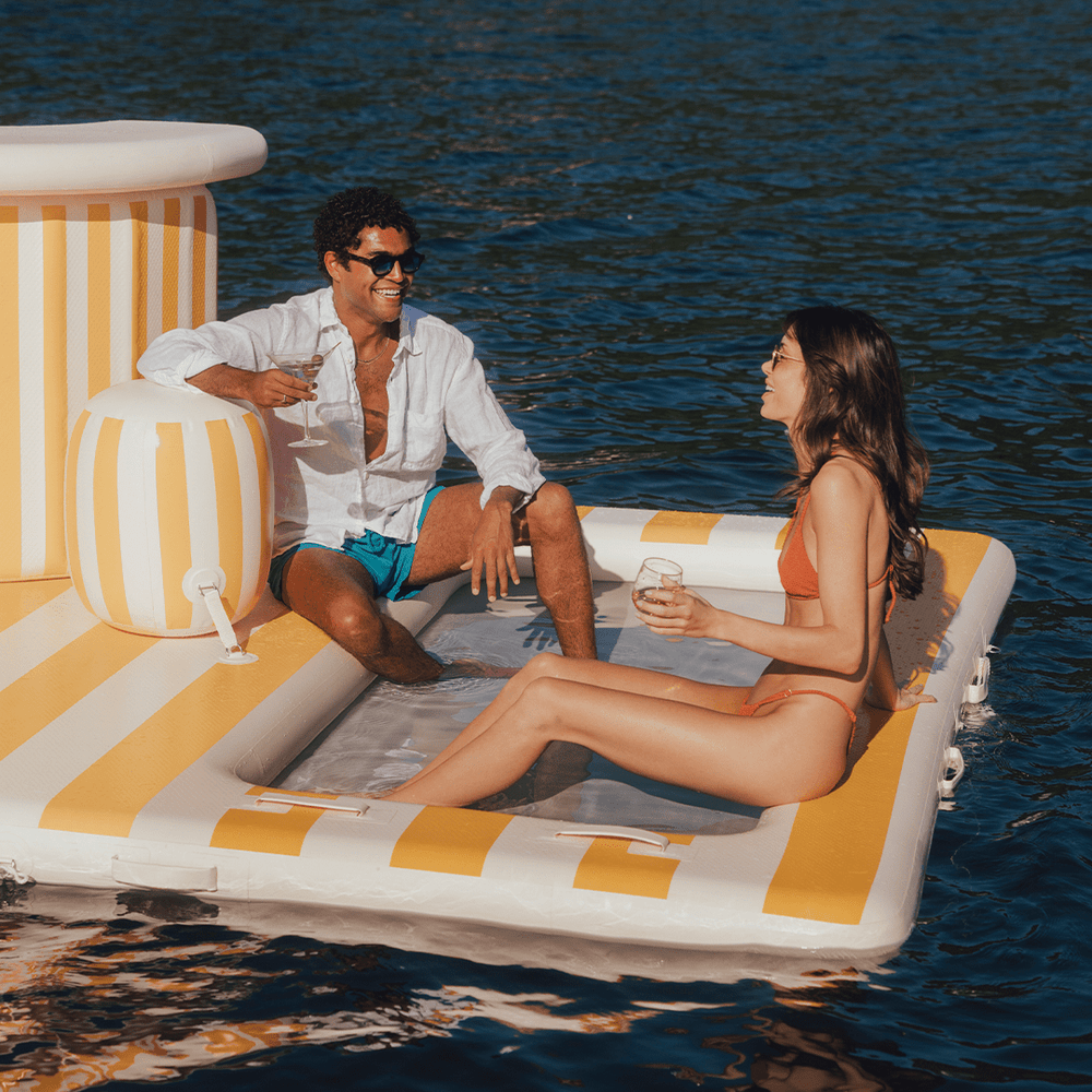 The Almalfi Giant Cabana Island Party Bar | FUNBOY Near Me