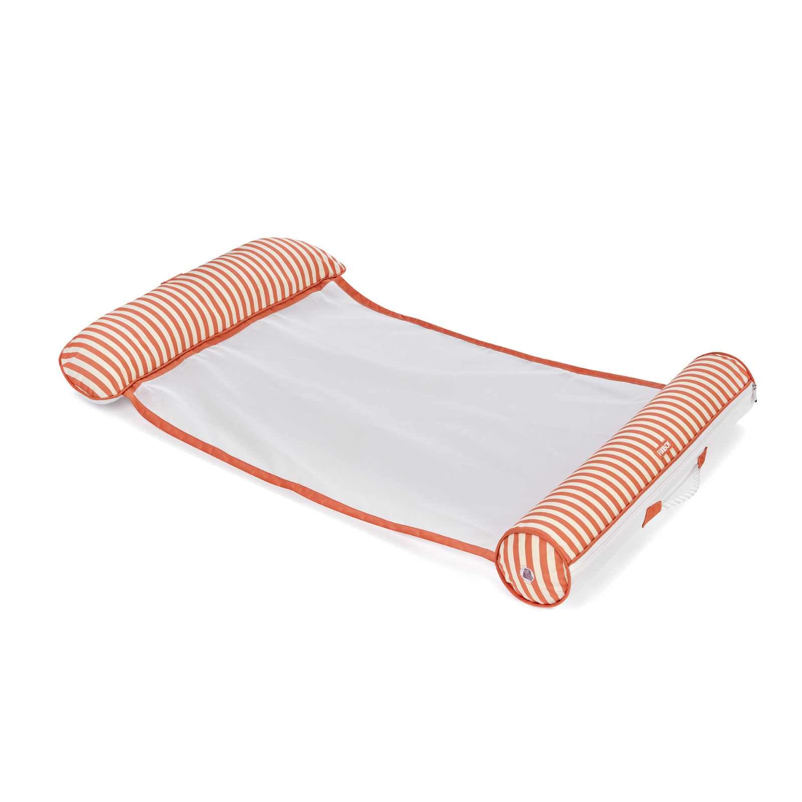 Fabric Pool Hammock, Orange & White Stripes | FUNBOY For Sale