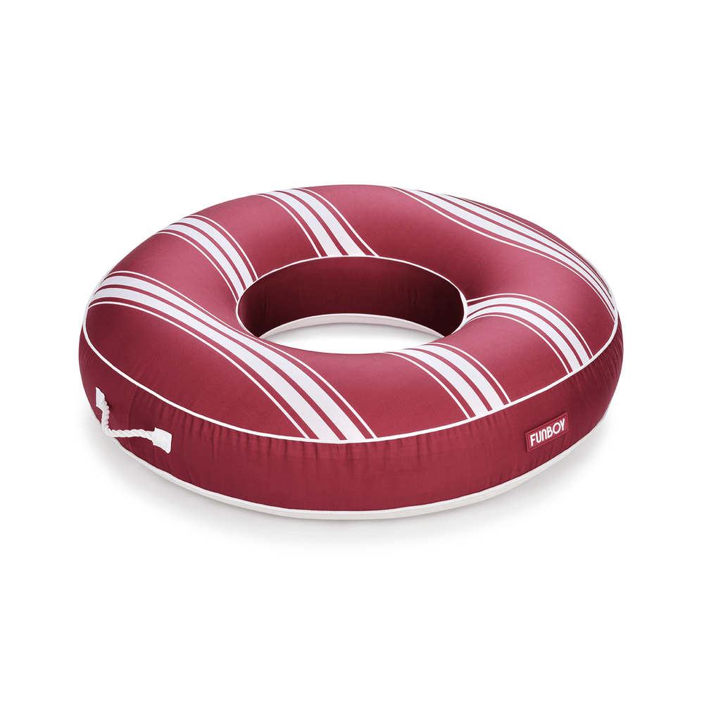 Fabric Covered Tube Float - Red Stripe | FUNBOY Discount