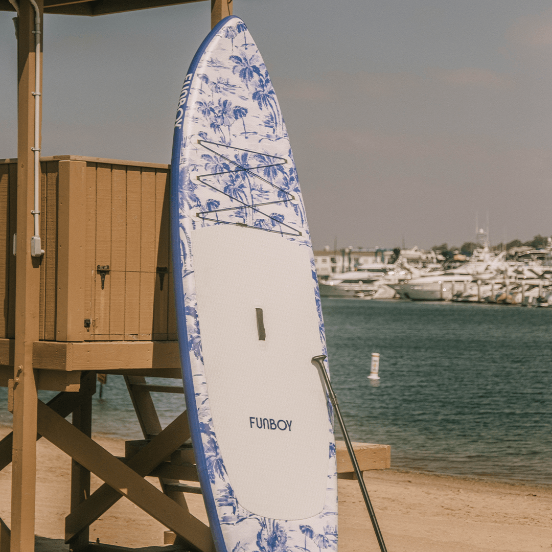11"6' Inflatable Stand Up Paddle Board - Toile | FUNBOY Online