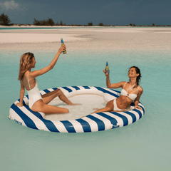 Floating Pool Hammock: Clover Leisure Island, Blue | FUNBOY For Sale