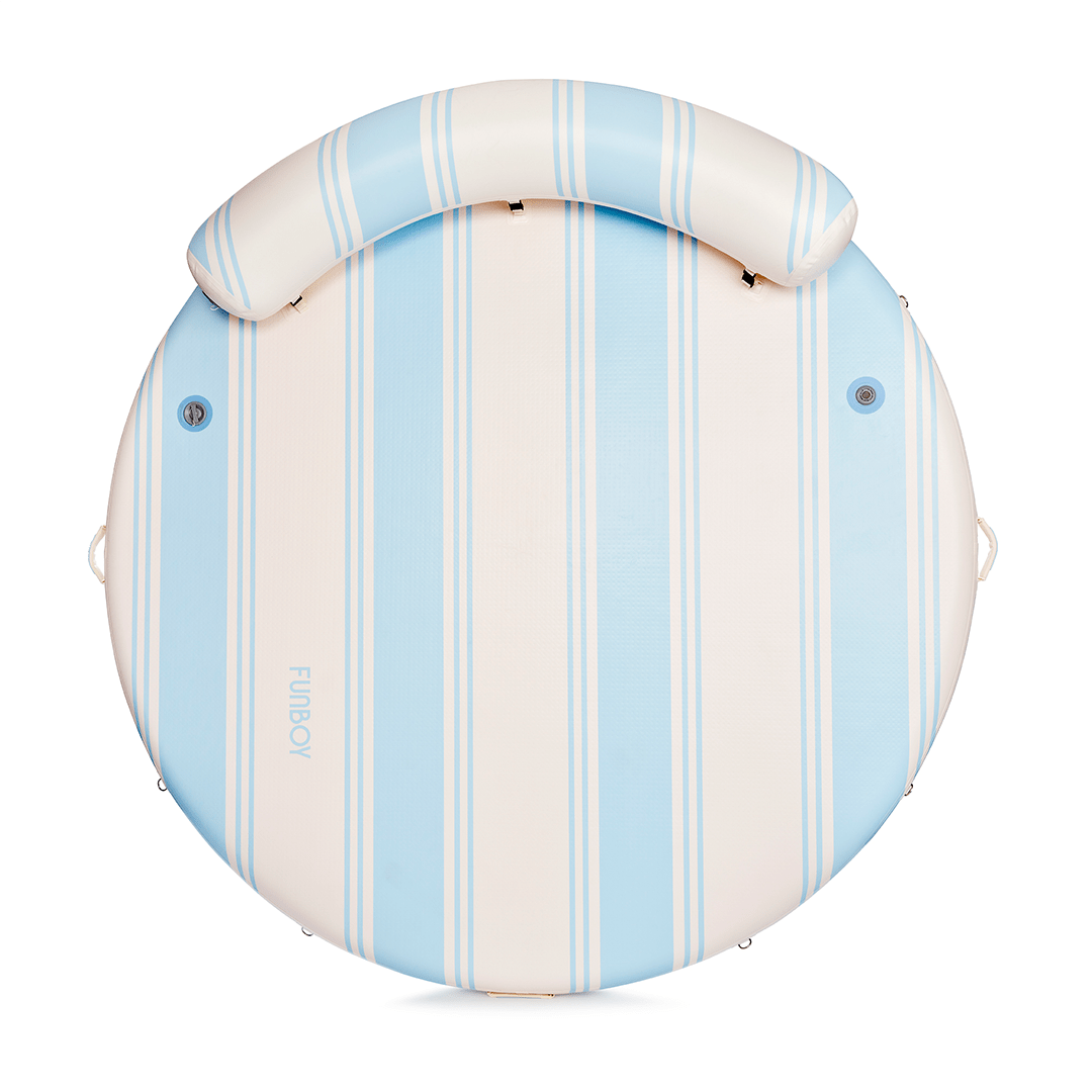 Inflatable Dock & Floating Island - Light Blue | FUNBOY Discount