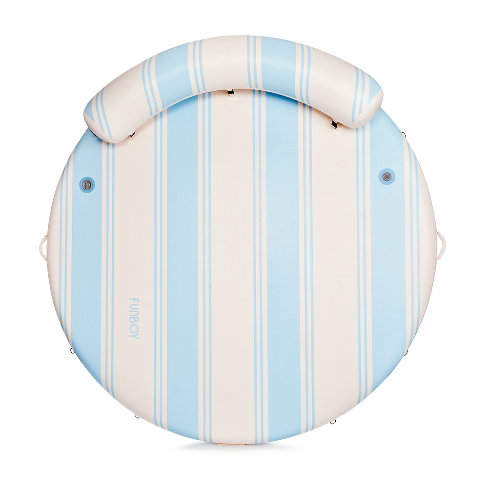 Inflatable Dock & Floating Island - Light Blue | FUNBOY Discount