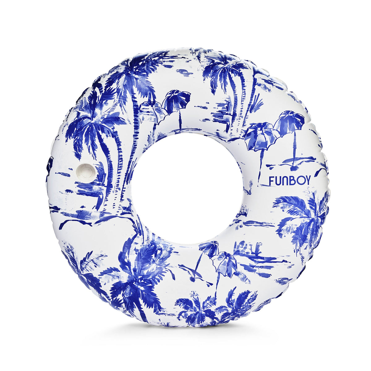 Blue Toile Tube Float | FUNBOY Near Me