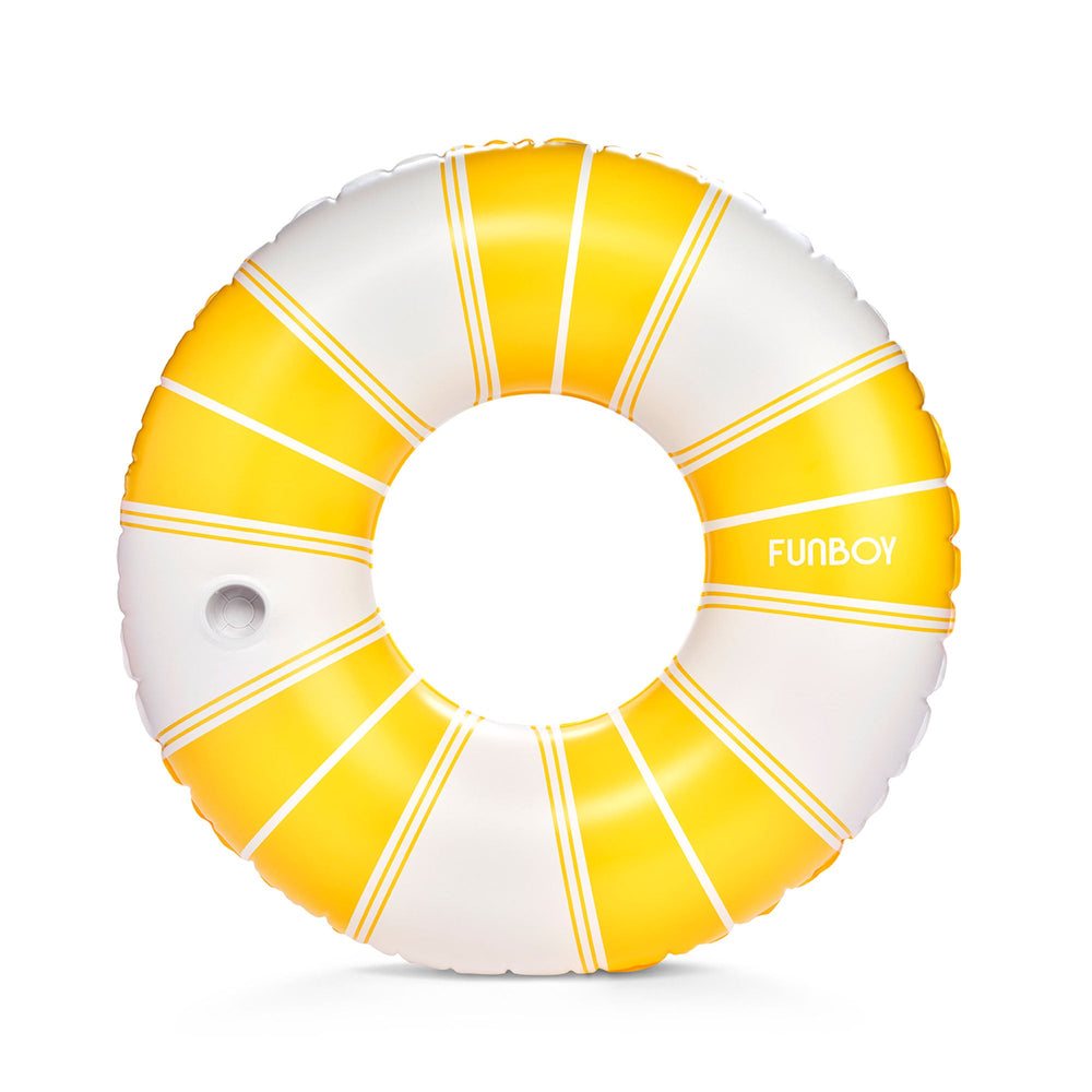 Yellow Vintage Lux Tube Float | FUNBOY Sale