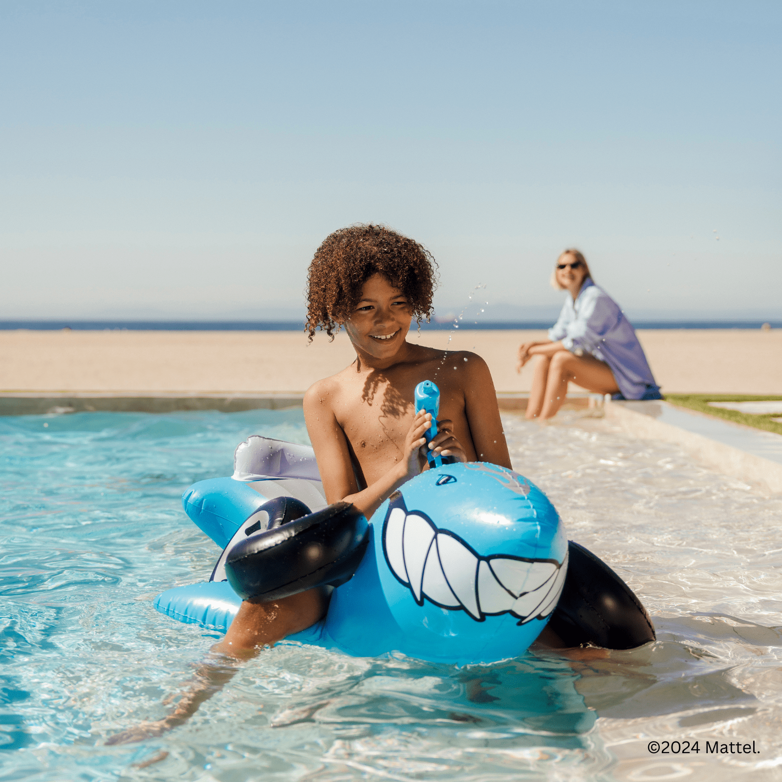 Hot Wheels Kids Sharkruiser Float w/ Water Squirter | FUNBOY US