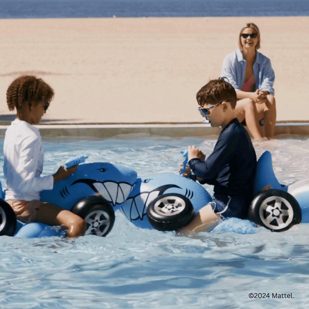 Hot Wheels Kids Sharkruiser Float w/ Water Squirter | FUNBOY US