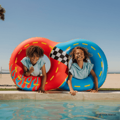 Hot Wheels Kids Racetrack Double Tube Float | FUNBOY Near Me