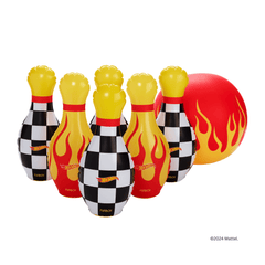 Hot Wheels Checkered Flame Backyard Bowling Set | FUNBOY Sale
