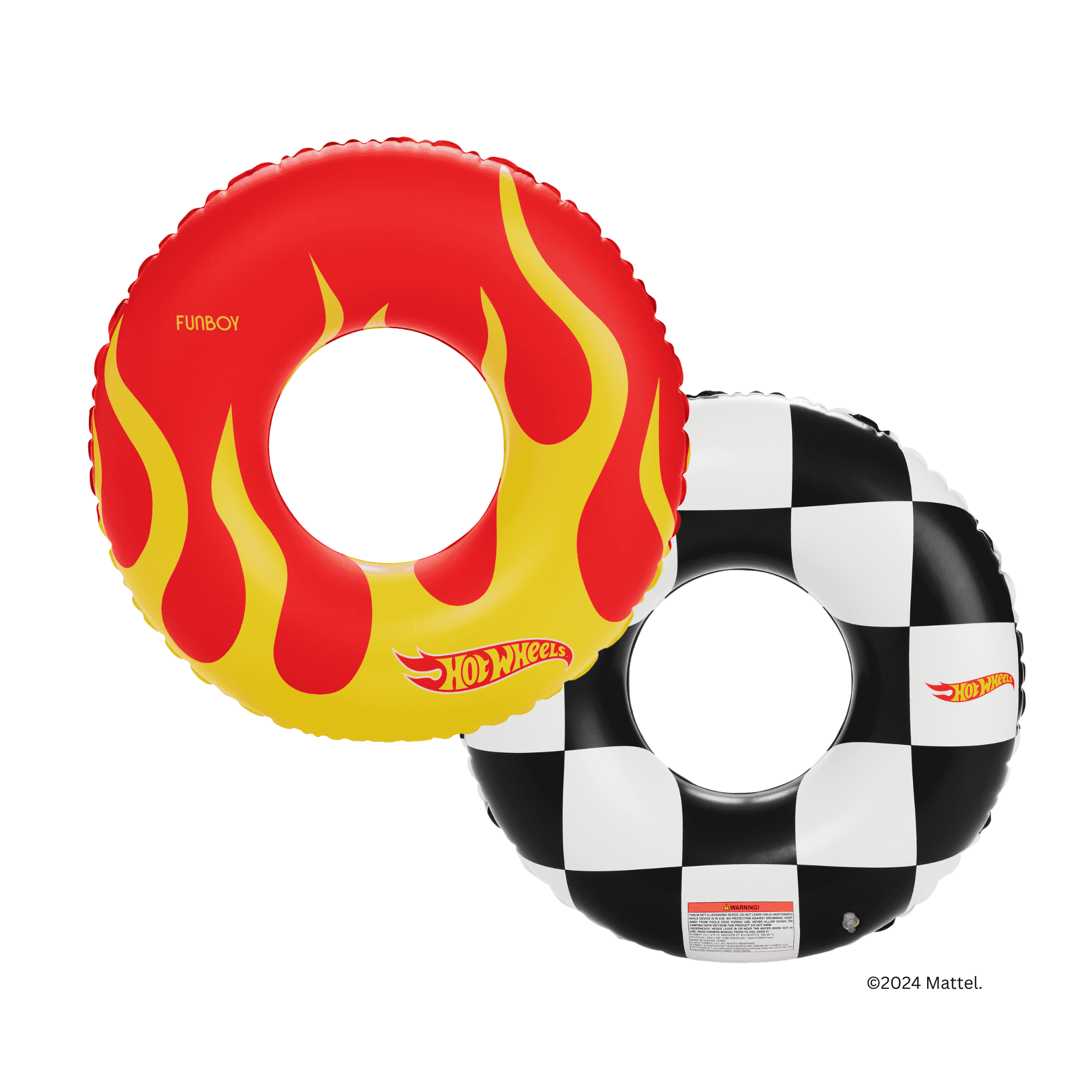 Hot Wheels Kids Checkered Flame Tube Float | FUNBOY For Sale