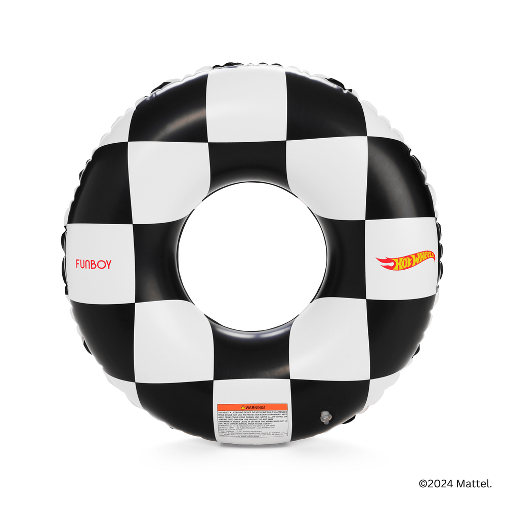 Hot Wheels Kids Checkered Flame Tube Float | FUNBOY For Sale