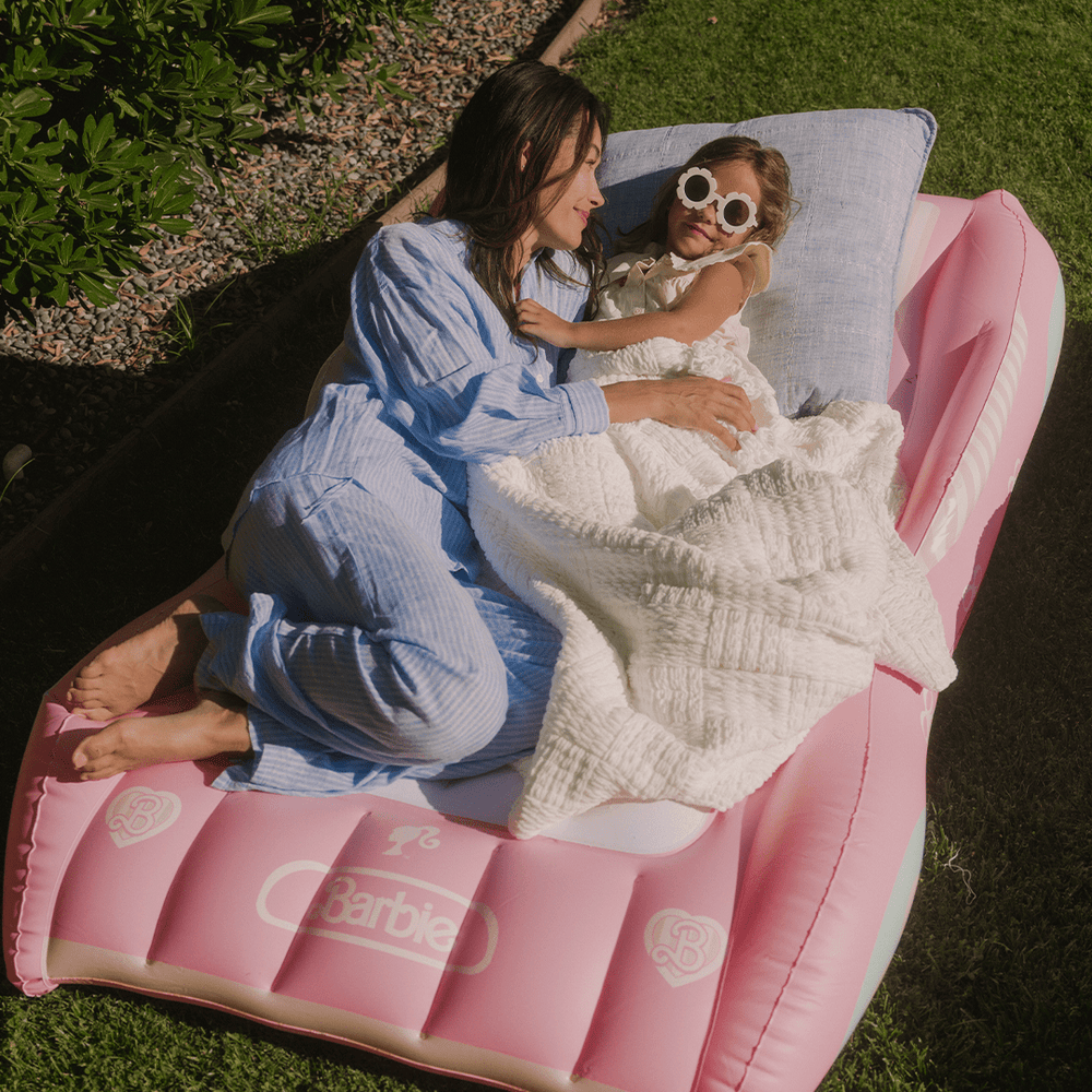 Barbie Bed: Inflatable Kid's Sleepover Bed | FUNBOY US