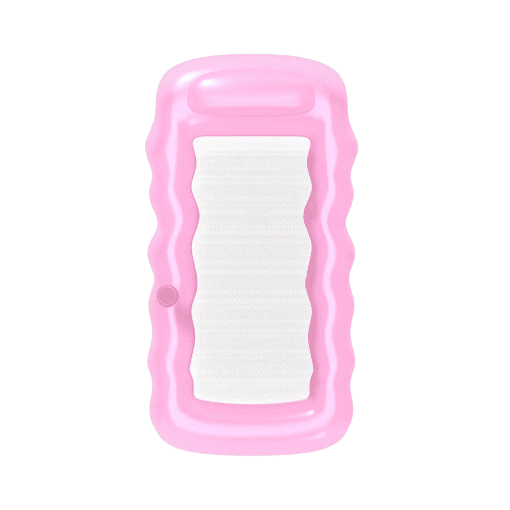 Clear Pink Mesh Lounger | FUNBOY Outlet