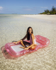Clear Pink Mesh Lounger | FUNBOY Outlet