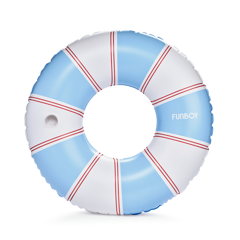 Red & Blue Striped Vintage Lux Tube Float | FUNBOY Sale