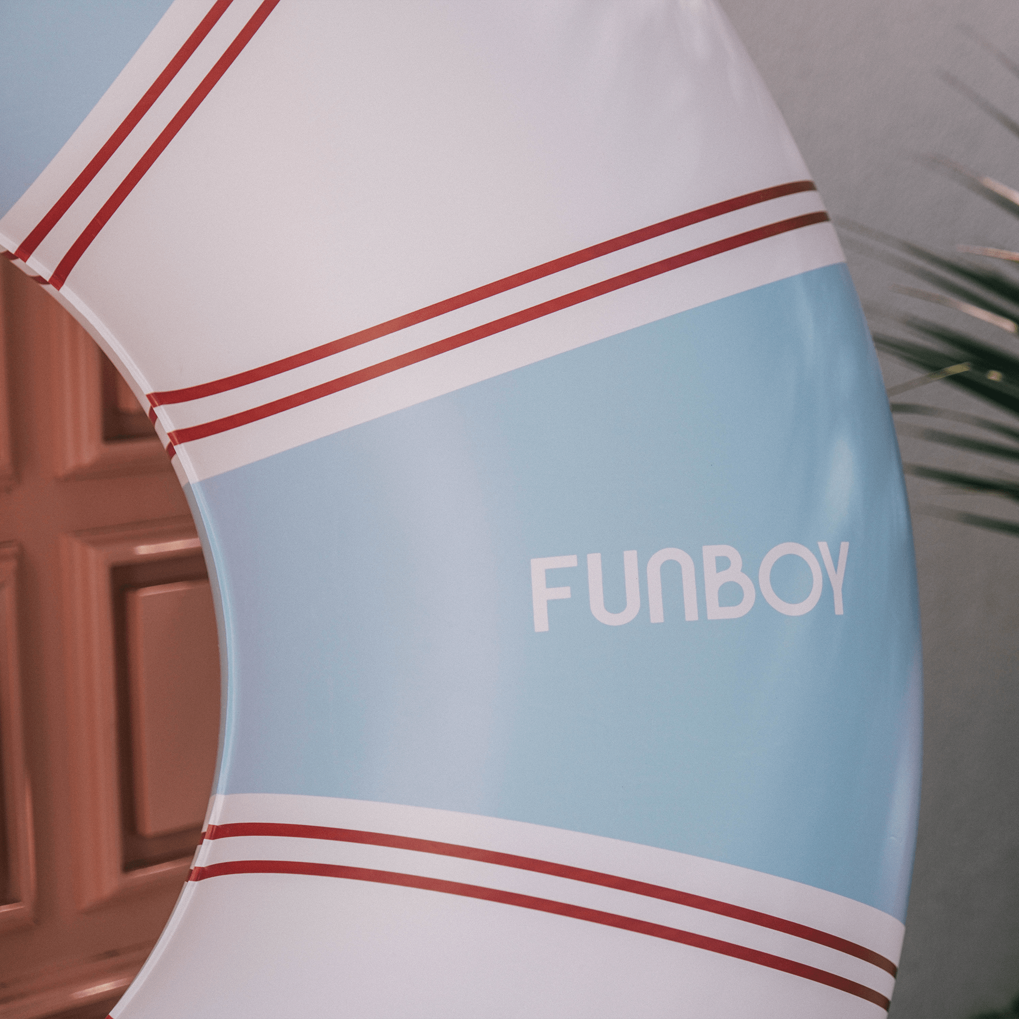 Red & Blue Striped Vintage Lux Tube Float | FUNBOY Sale