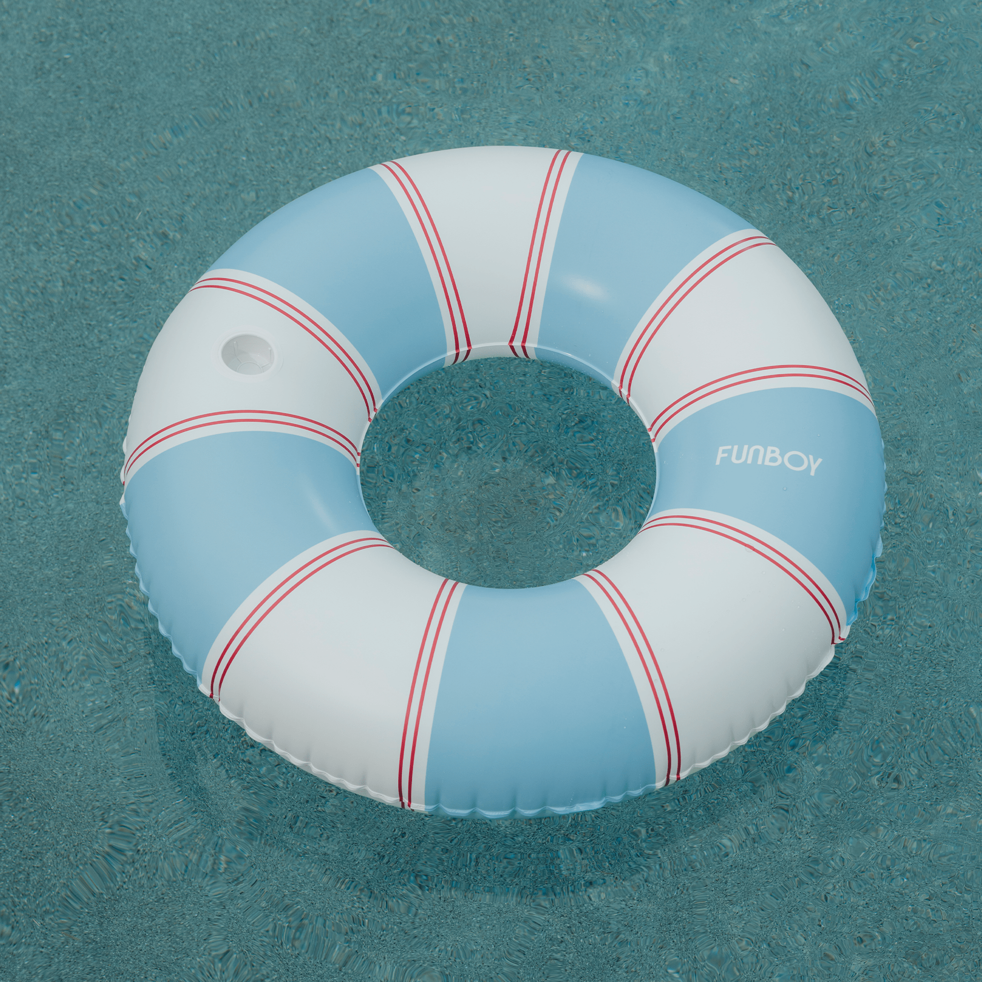 Red & Blue Striped Vintage Lux Tube Float | FUNBOY Sale